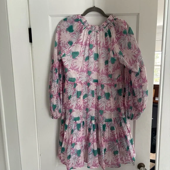 Oliphant Balloon Sleeve Short Sundress Dress Size Small - Picture 4 of 4